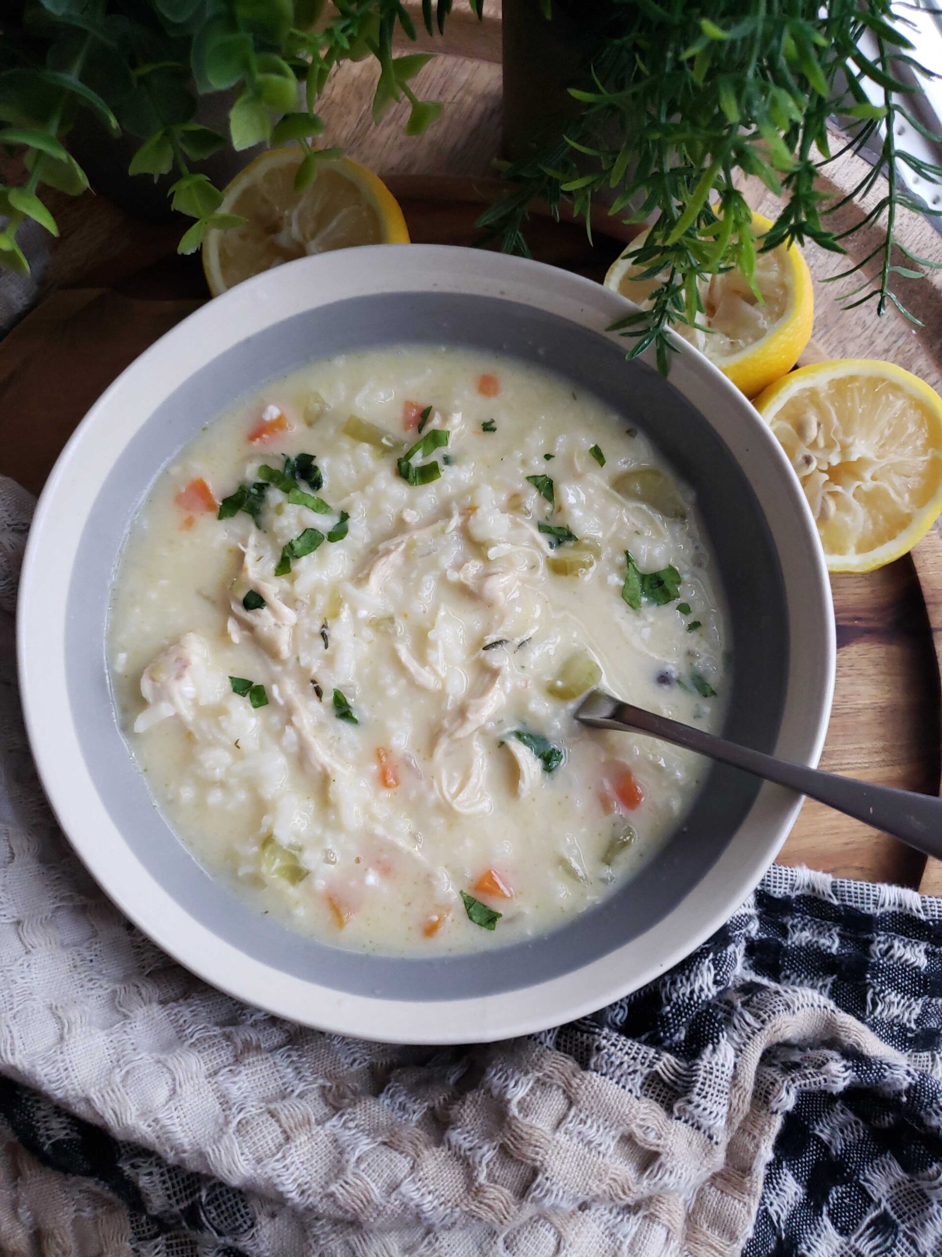 avgolemono greek lemon soup