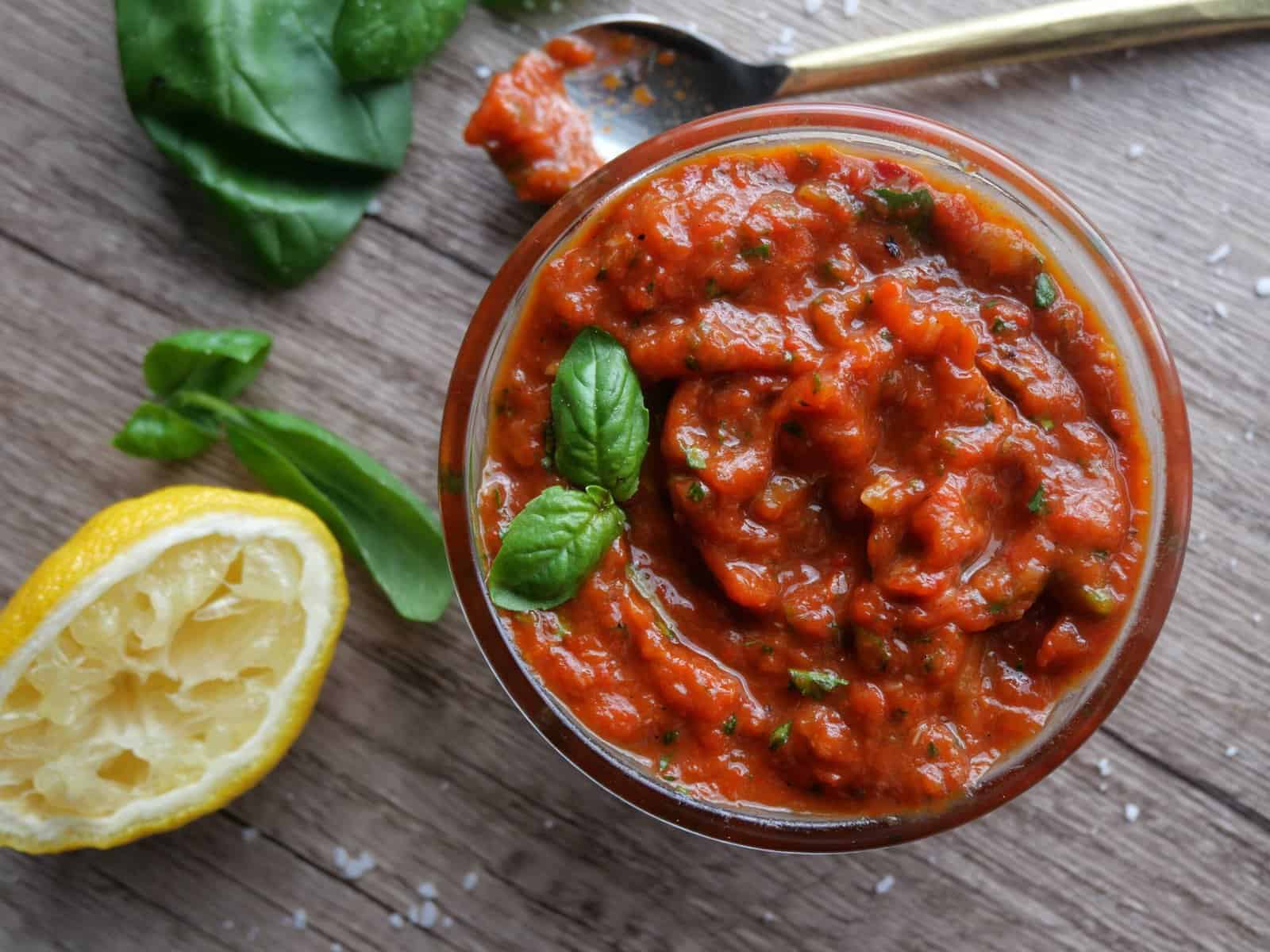 roasted red pepper spread