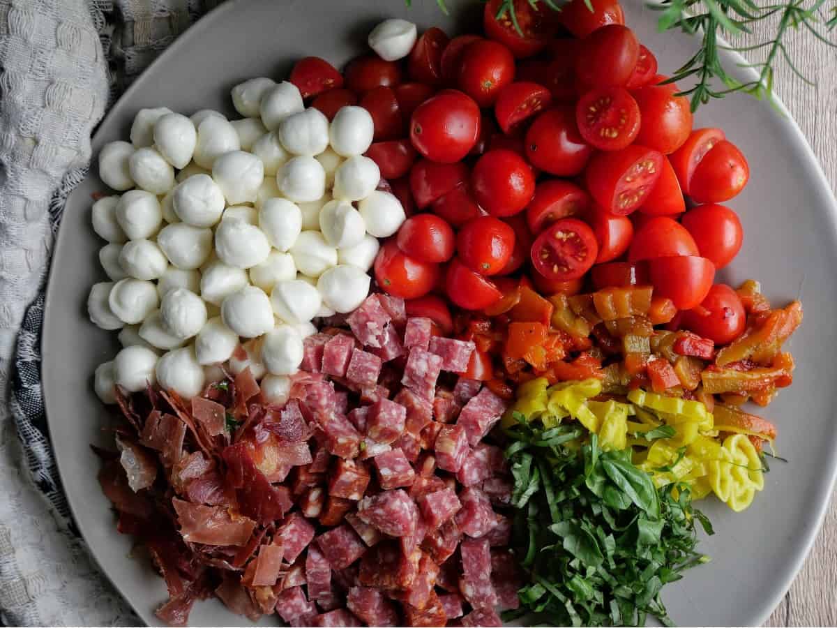 pasta salad ingredients