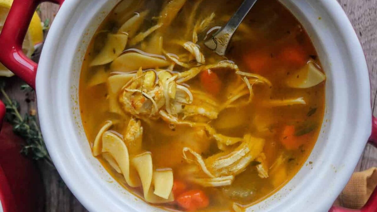 Copycat Panera Chicken Noodle Soup (Authentic!) - Clean Eating Kitchen